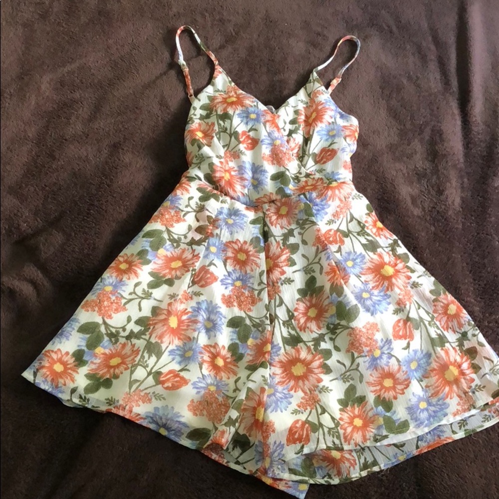 AEO floral romper